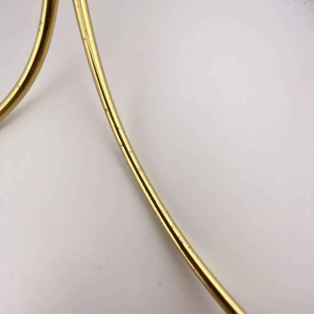 Vtg Partylite Modern Brass Candelabra 4 Taper Candle Holder Centerpiece MCM - Picture 3 of 11